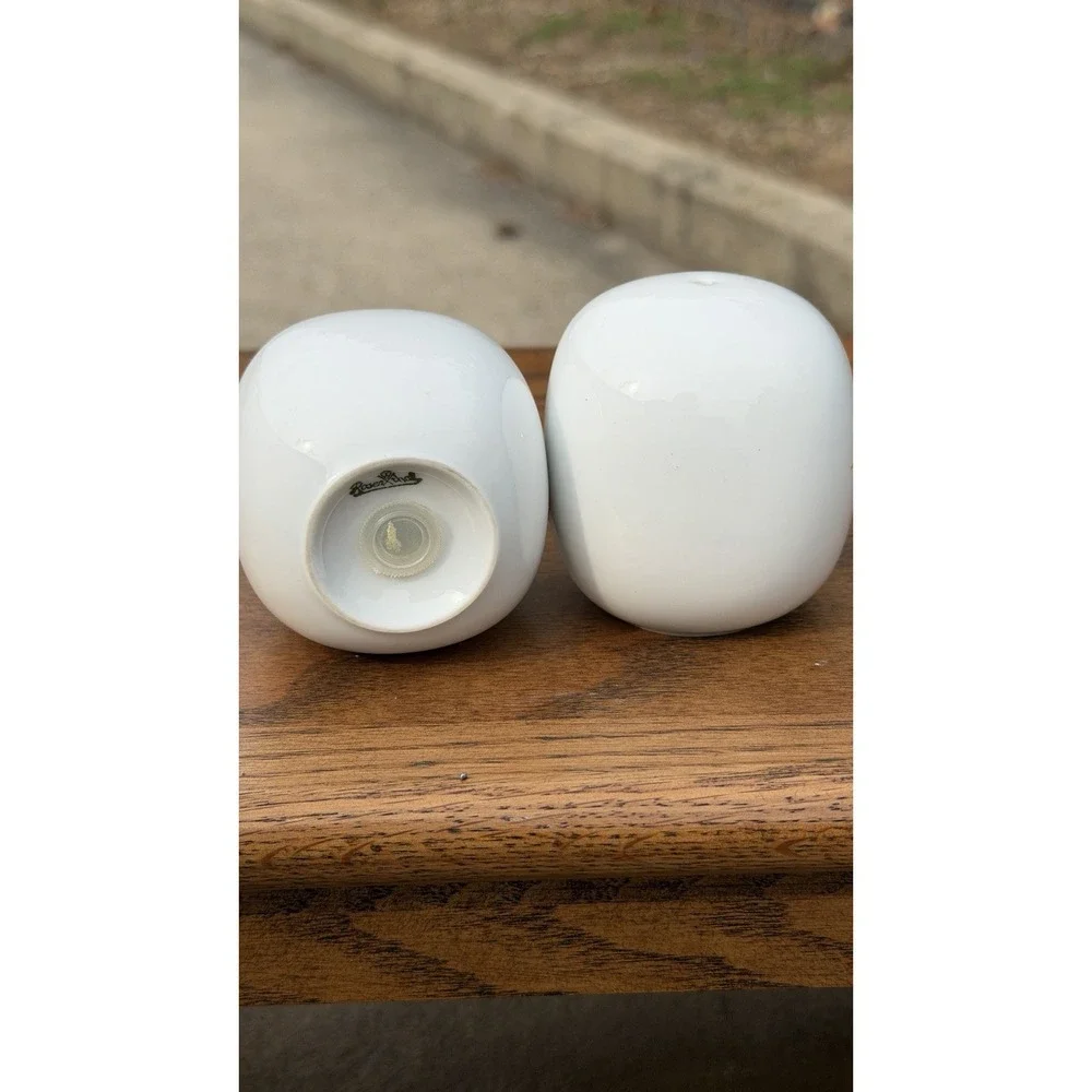 Rosenthal Germany White Porcelain Salt & Pepper Shakers Set‎